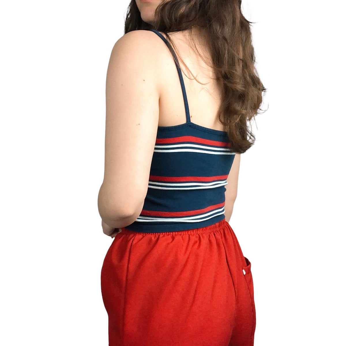 Brandy Melville Striped Mini Tank Top